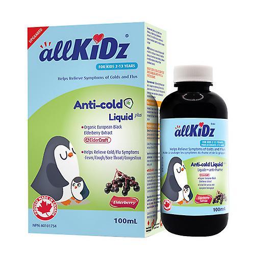 Allkidz Naturals Inc. Allkidz Naturals Inc. Anti-Cold Liquid Plus, 100 Ml on Productcaster.