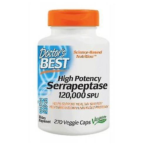 High Potency Serrapeptase 120 Veggie Caps on Productcaster.