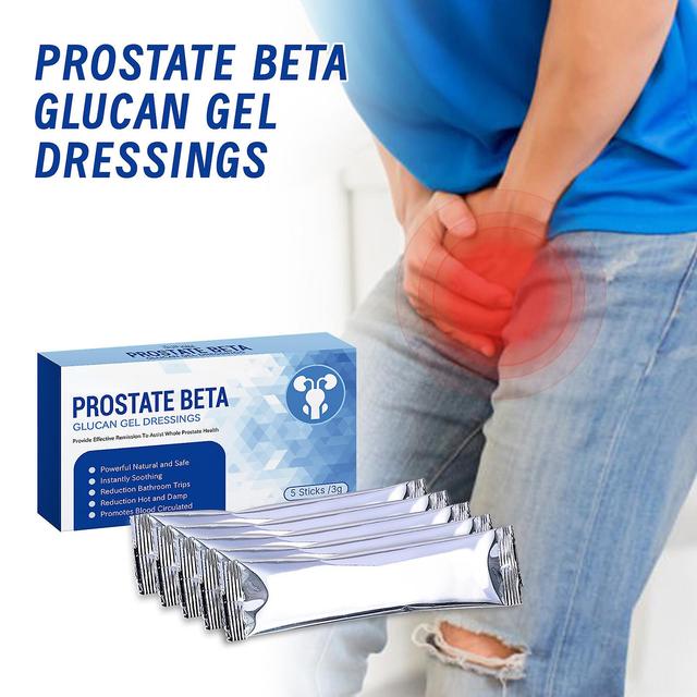 Denstyle Prostate Beta Glucan Gel Dressings, Prostadine Gel For Prostate Health, Prostate Beta Glucan Gel Dressings For Prostate Health 3boxes on Productcaster.