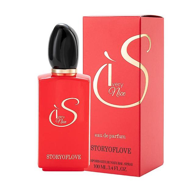 Red Love Damenparfüm Blumig Fruchtig Eau de Parfum Frisch Lang anhaltender Duft 100ml rot on Productcaster.