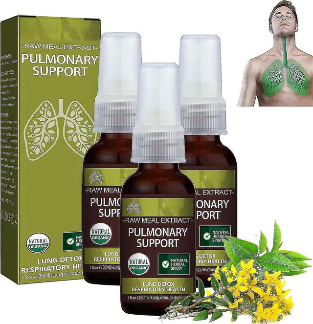 Clear Lungs Supplement - Removes Waste and Mucus for Healthy Lungs 3pcs on Productcaster.