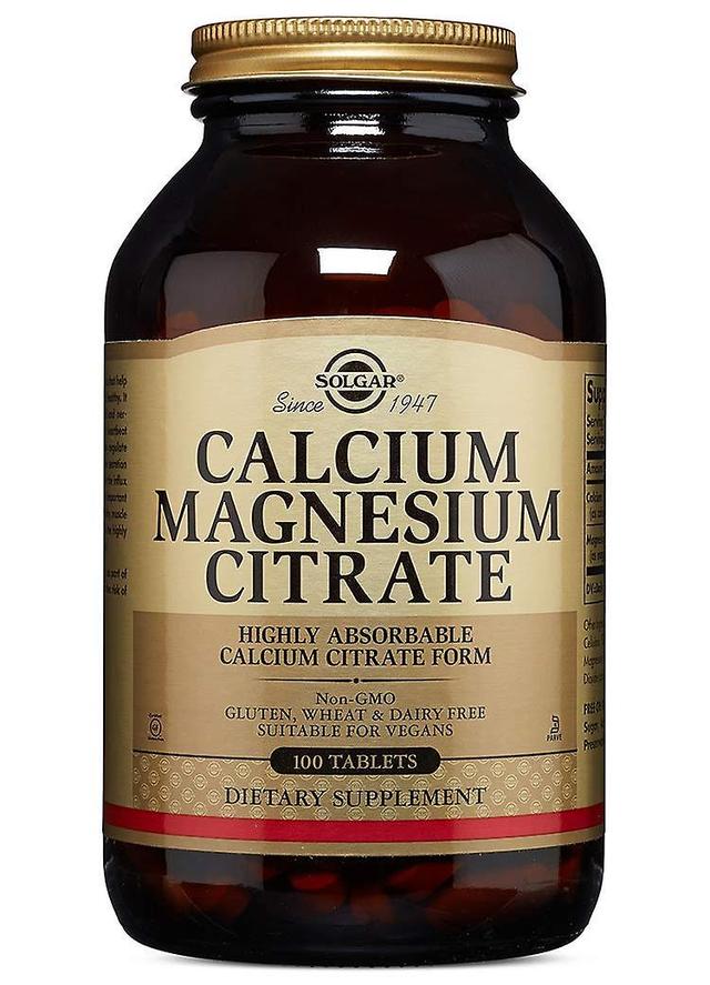 Solgar Calcium Magnesium Citrate Tablets, 100 on Productcaster.