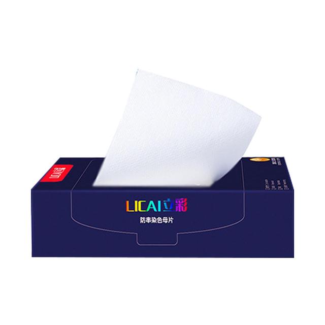 2 Box Laundry Paper Effective Wide Application Safe Disposable Portable Residues Dissolving Hygeian Absorb Color Absorbing Color Absorbing Tablets for on Productcaster.