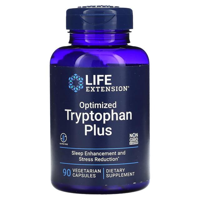 Life Extension Prolungamento della vita, Triptofano ottimizzato Plus, 90 capsule vegetariane on Productcaster.