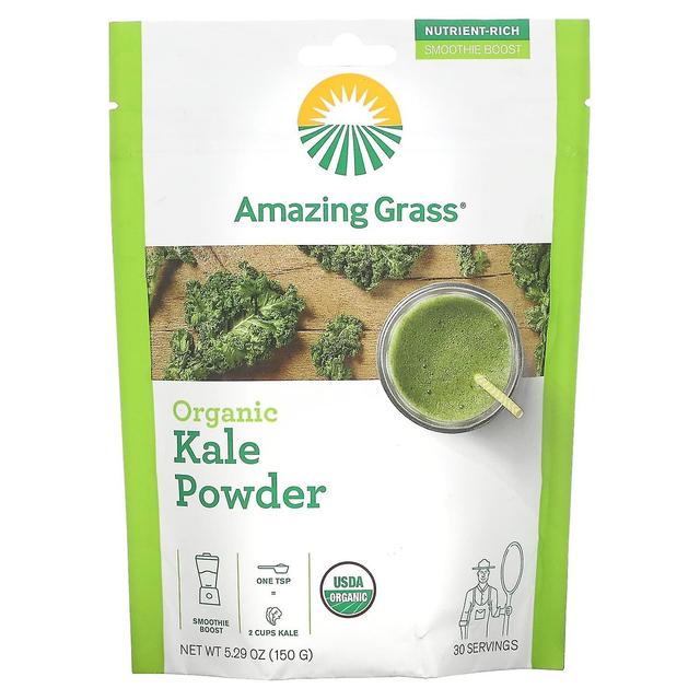 Amazing Grass, orgaaninen lehtikaalijauhe, 5,29 oz (150 g) on Productcaster.