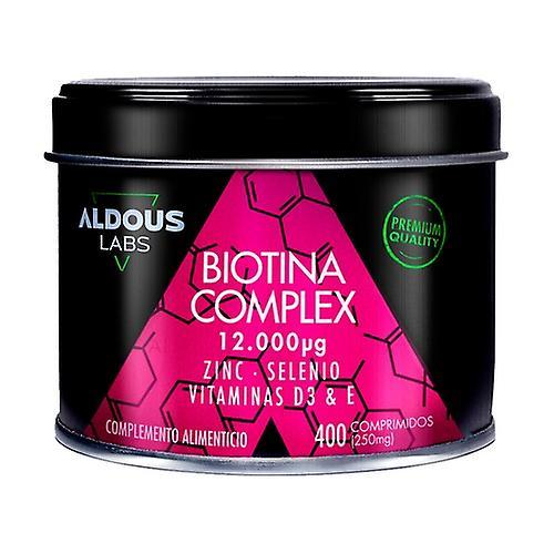 Aldous Bio Biotin 12,000mcg with zinc, selenium, vitamins D3 and E 400 tablets of 250mg on Productcaster.