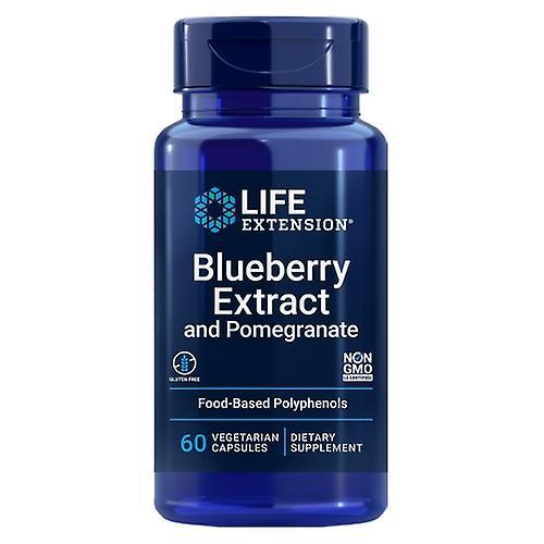 Life Extension Blueberry Extract mit Granatapfel, 60 vcaps (6er Pack) on Productcaster.