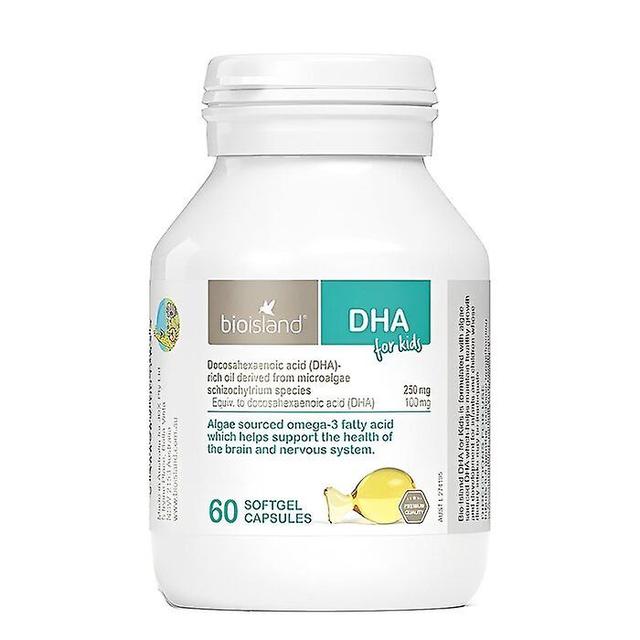 Bioisland Dha Kids - 60 Capsules - 60pcs on Productcaster.