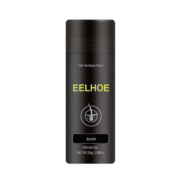 Eelhoe Hair Fiber Powder Dense Hair Top Filling Powder Hairline Sparse Cove Bx Black on Productcaster.