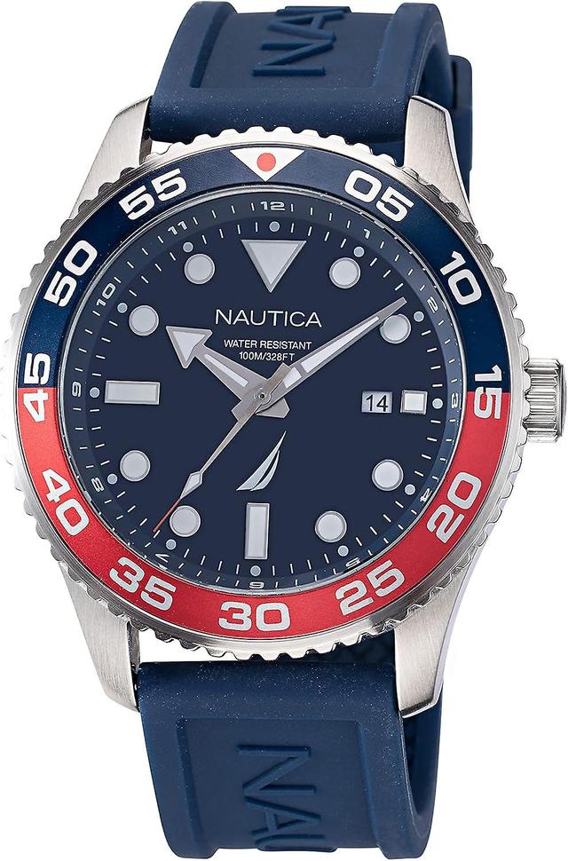 Nautica Herrenuhr NAPPBF144 Blau on Productcaster.