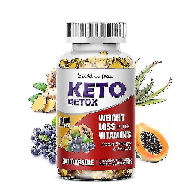 Mike Sdp Diät Schnelle Schlankheitspillen 100% Bio Keto Detox Kapseln Flacher Bauch Tiefenreinigung & Entgiftung liefern Energie Fatburner Gewicht ... on Productcaster.