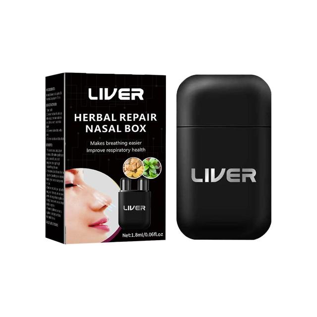 Hefansi Vegan Liver Cleaning Nasal Herbal Box, Vegan Liver Cleanse D_etox & Repair Nasal Herbal Box, Nasal Herbal Box Liver D_etox, Cleanse 1.5ml on Productcaster.