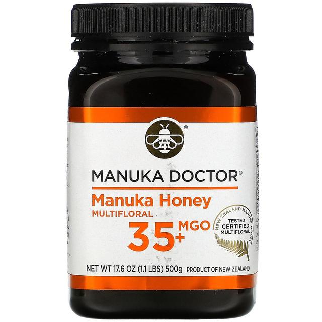 Manuka Doctor, Manuka Honey Multifloral, MGO 35+, 17.6 oz (500 g) on Productcaster.