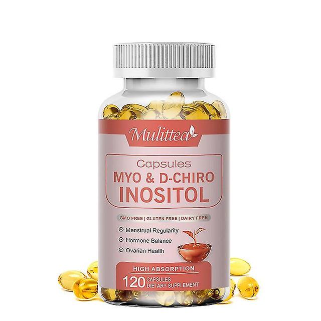 Myo-inozitol & D-chiro inozitol hormonálna rovnováha pre ženy Vitamín B8 na reguláciu menštruačného cyklu a podporu zdravia tela on Productcaster.