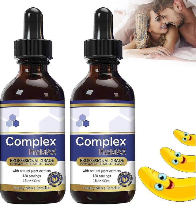 Suning Complex Pro Max Drops for Men, Men's Paradise Potent Drops MAX, Men's Potent Drops, Secret Happy Drops For Men, Big Man Drops 2pcs on Productcaster.