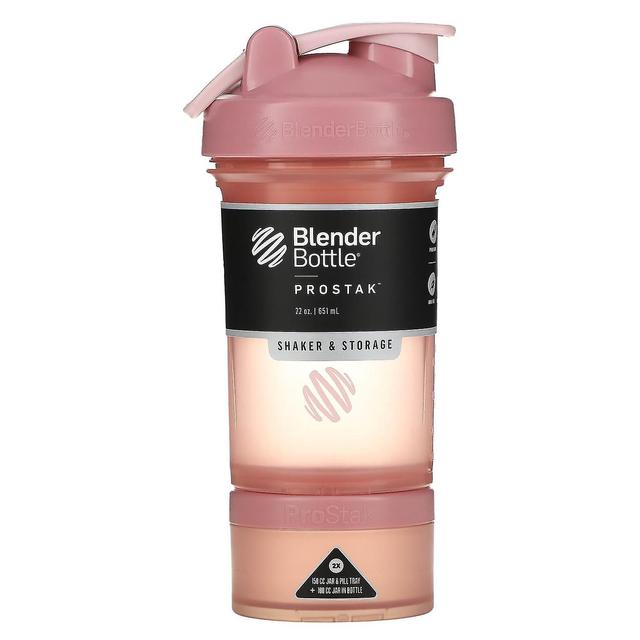 Blender Bottle Blenderflaske, ProStak, rosa, 22 oz (651 ml) on Productcaster.