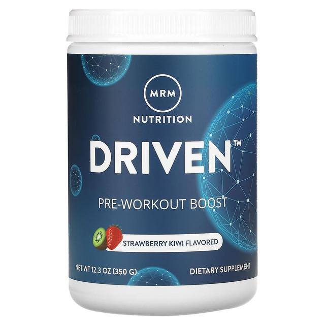 MRM Nutrition, DRIVEN, Pre-Workout Boost, Strawberry Kiwi, 12.3 oz (350 g) on Productcaster.