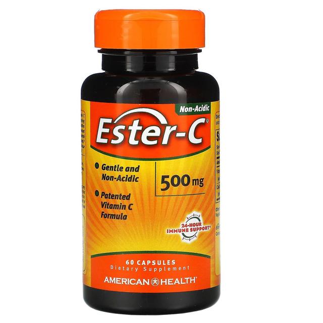 American Health Amerikansk hälsa, Ester-C, 500 mg, 60 kapslar on Productcaster.