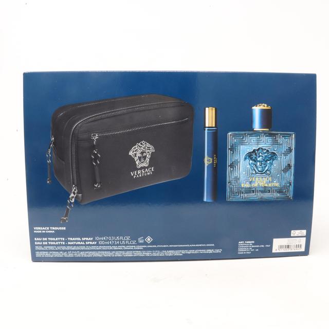 Versace Eros Eau De Toilette 3-Pcs Set / New With Box on Productcaster.