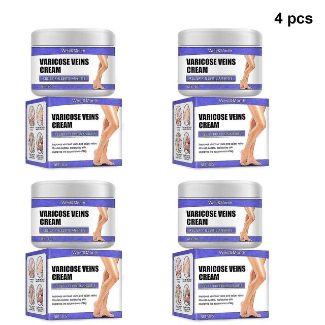 Vein Repair Cream, Relieve Varicose Veins, Unclog Blood Vessels, For Legs Veins-4pcs on Productcaster.