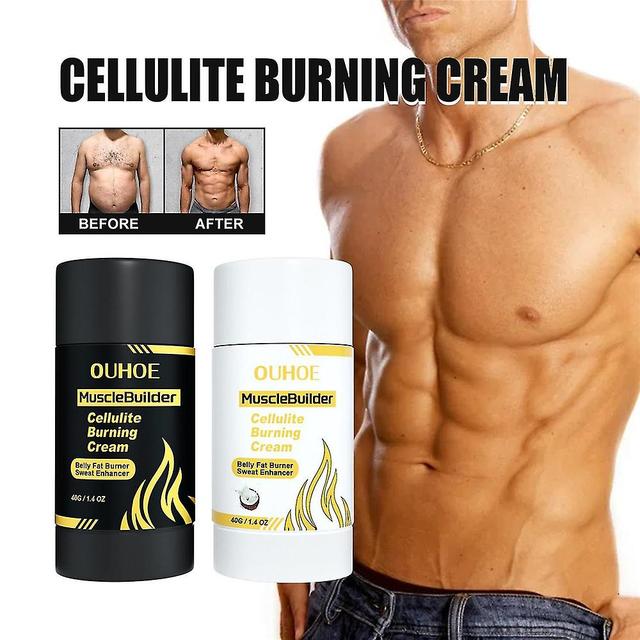 Shakub 1/2pcs Muscle Strengthening Abs Cream Fat-burning Cream Strengthens Skin Elasticity & Firmness Muscle Builder Moisturizer 40g Female 1PC on Productcaster.