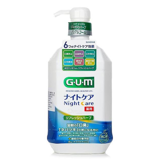 Sun Star Sunstar Sunstar Gum Night Care Mild Formula Rinse Mouthwash(refresh Herb Type) - 900ml - 900ml on Productcaster.