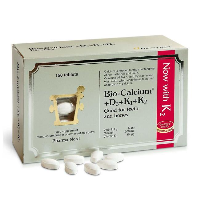 Pharma Nord Bio-Calcium+D3+K1+K2 500mg - 150 Tabletten on Productcaster.