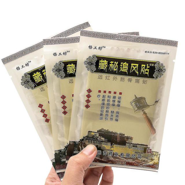 Youlaicai 32pcs=4bags Tiger Balm Chinese Herbs Medical Plaster Joint Pain Back Neck Curative Plaster Massage Medical Patch Qc3q11c on Productcaster.