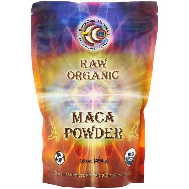 Earth Circle Organics, Raw Organic Maca Poeder, 16 oz (454 g) on Productcaster.