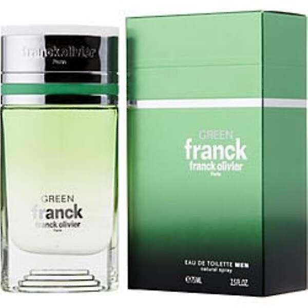 Franck Olivier Green Fran FRANCK OLIVIER GREEN FRANCK by Franck Olivier EDT SPRAY 2.5 OZ For Men Amber on Productcaster.