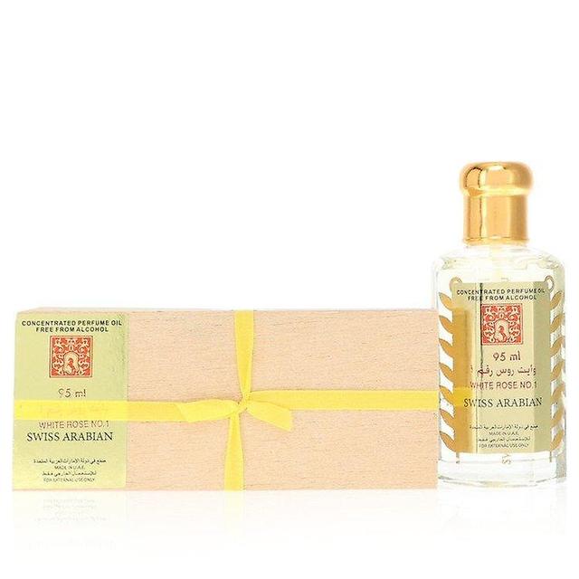 Swiss Arabian White Rose No 1 Koncentreret Parfume Olie fri for alkohol (Unisex) Af schweiziske arabiske 3,21 ounce koncentreret parfume olie fri f... on Productcaster.