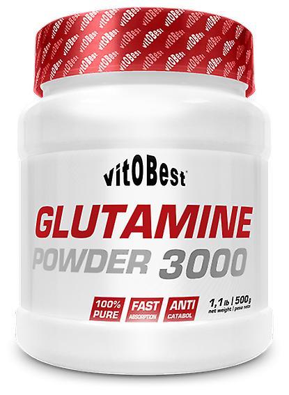 Vit.O.Best L-glutaminpulver 500 gr on Productcaster.