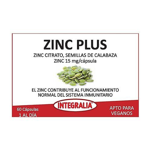 Integralia Zinc Plus 60 capsules on Productcaster.