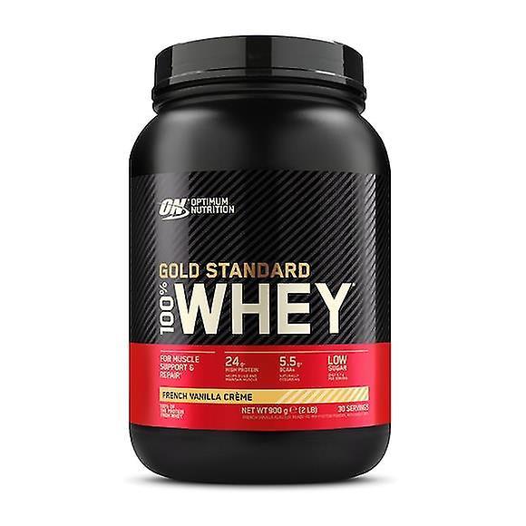 Optimum Nutrition 100% Gold Standard Whey Protein High Level Supplement - 912g French Vanilla on Productcaster.