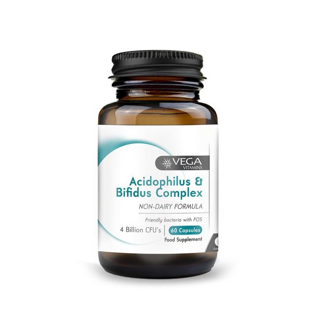 Vega acidophilus & bifidus complex non-dairy 60's on Productcaster.