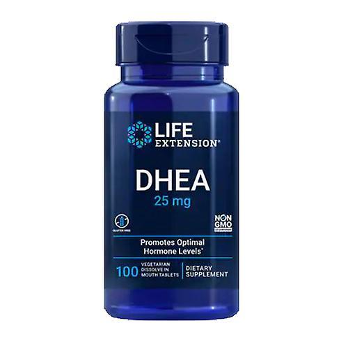 Life Extension Predĺženie života DHEA,25 mg,100 rozpustiť tablety (balenie po 2) on Productcaster.