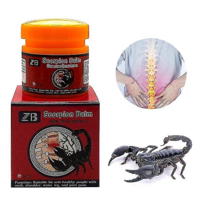 christina show 20g Potente cinese Scorpion Venom Medical Plaster Hot Cream Artrite reumatoide Nevralgia Acid St on Productcaster.