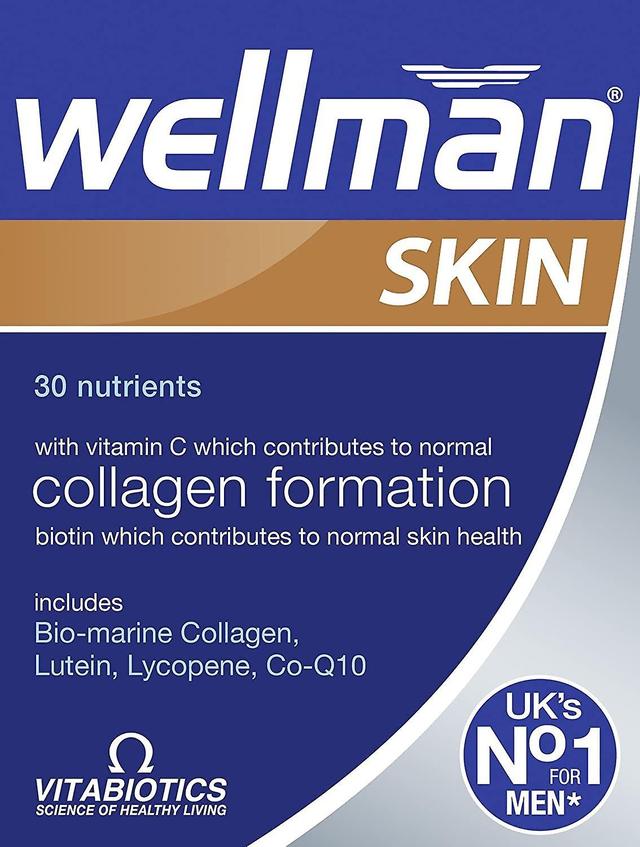 Vitabiotics Wellman Skin Technology 60x Tablets Collagen Formation 3 Packs for 2 on Productcaster.