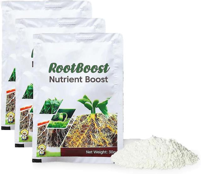 Rootboost næringspulver, 30g rodpulver, planterodspulver, sundt -kb 3stk on Productcaster.