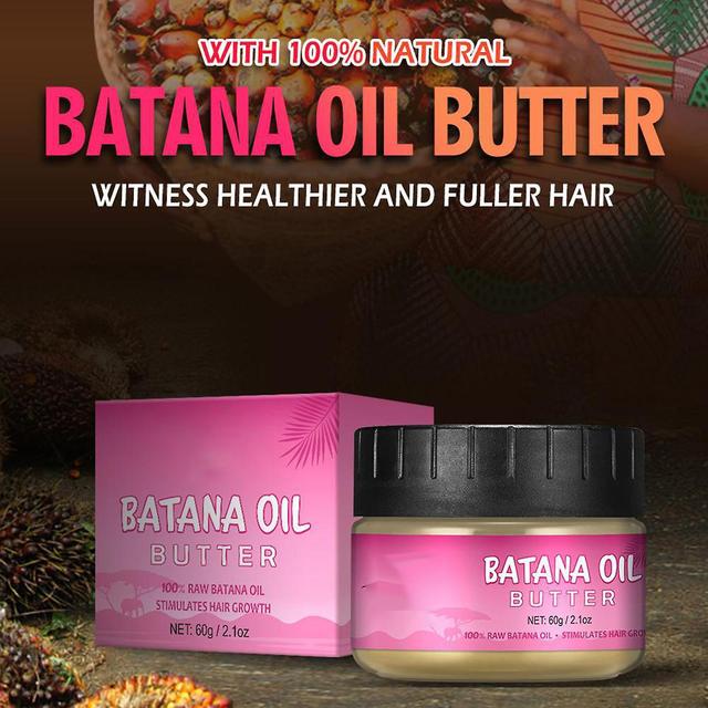 Zgwelt Naturlig Batana olie, rå Batana olie smør, fremmer hårvækst, fremmer hår wellness, reparerer beskadiget hår, Dr. Sebi Batana oil Butter-2pc on Productcaster.