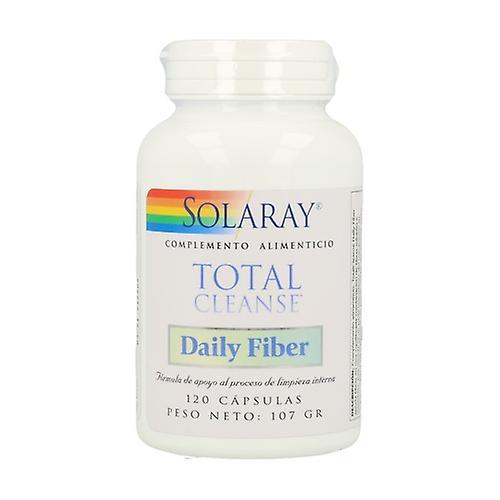 Solaray Total Cleanse Daily Fiber 120 kapsúl on Productcaster.