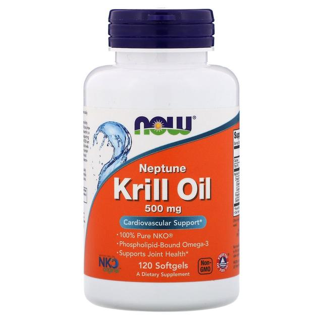 NOW Foods Nu Foods, Neptunus KrillOlja, 500 mg, 120 Softgels on Productcaster.