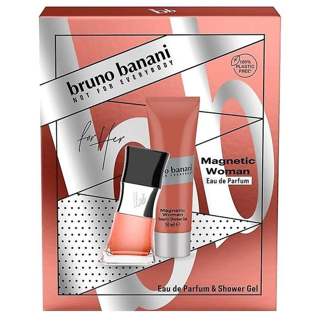 Coffret Bruno Banani Magnetic Woman Edp 30ml + Gel Douche 50ml on Productcaster.