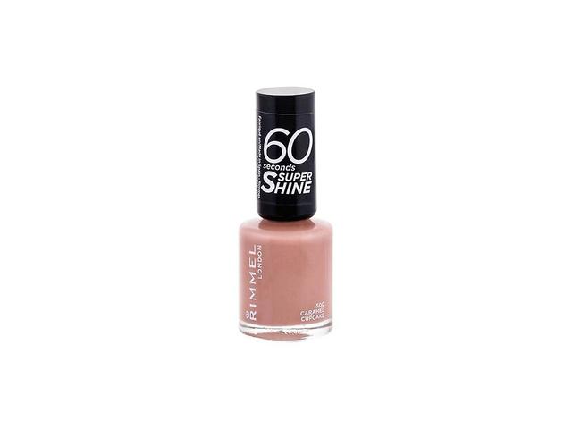 Rimmel London - 60 Seconds Super Shine 500 Caramel Cupcake - Dla Kobiet, 8 ml on Productcaster.