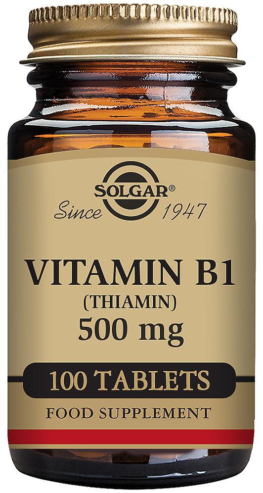 Solgar Vitamin B1 500 mg 100 Tablets on Productcaster.