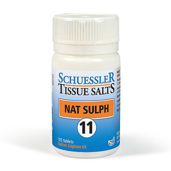 Schuessler tissue salts 125 tablets - nat sulph, no. 11 | fluid balance on Productcaster.