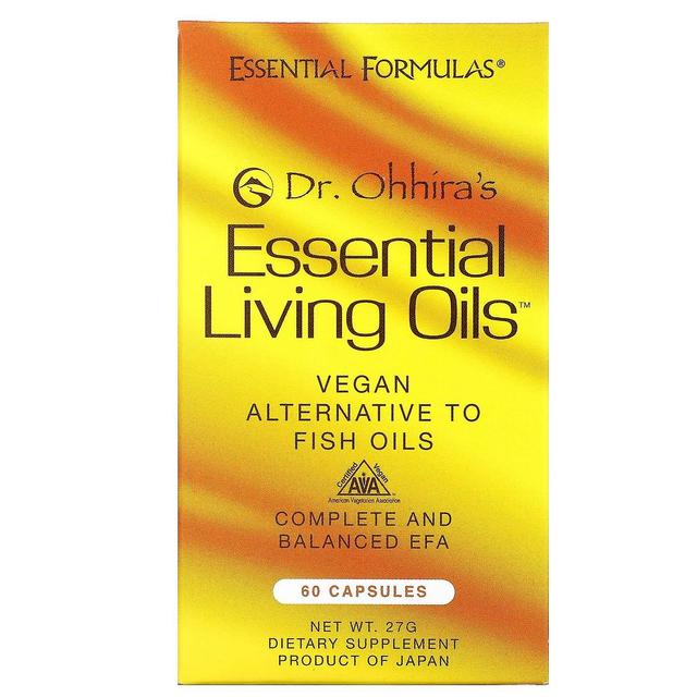 Dr. Ohhira's, Essential Formul Dr. Ohhira's, Essential Formulas Inc., Oli essenziali viventi, 60 capsule on Productcaster.