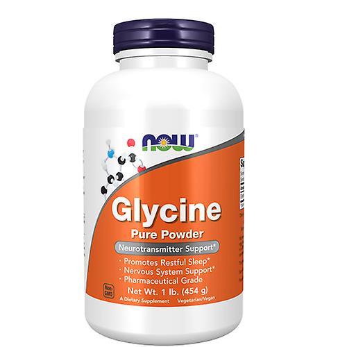 NOW Foods Nu Foods Glycin Pulver, 1 Lb. (Pack af 6) on Productcaster.