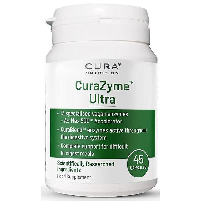 Cura Nutrition CuraZyme Ultra Capsules 45 (8009) on Productcaster.