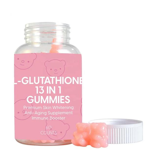 1 Pack Organic L-glutathione Collagen 13-in-1 Adult Skin Whitening Gummy Care Supplement 1pc on Productcaster.